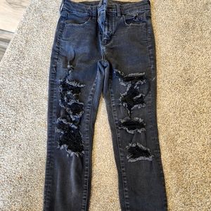 American Eagle Ne(x)t level stretch jeggings.